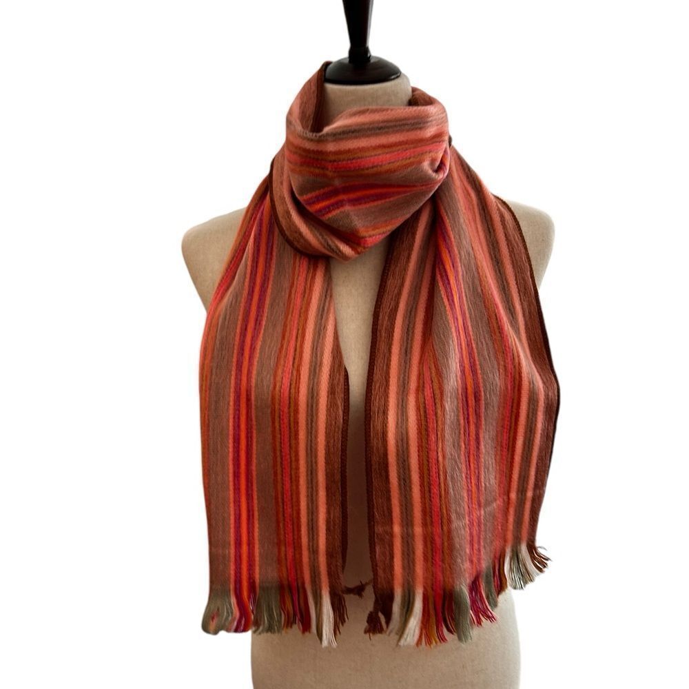Beautiful alpaca scarf from Ecuador so soft and warm! Poppy’s Alpaca Farm - Picture 5 of 10